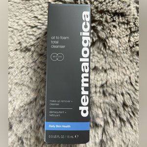 Dermalogica Oil to Foam Total Cleanser Trial/Travel Size 0.5oz